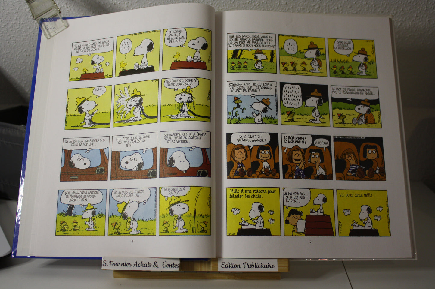 Snoopy prend de la hauteur – Snoopy – Schulz - Delville – Publicitaire - 1999 - ESSO