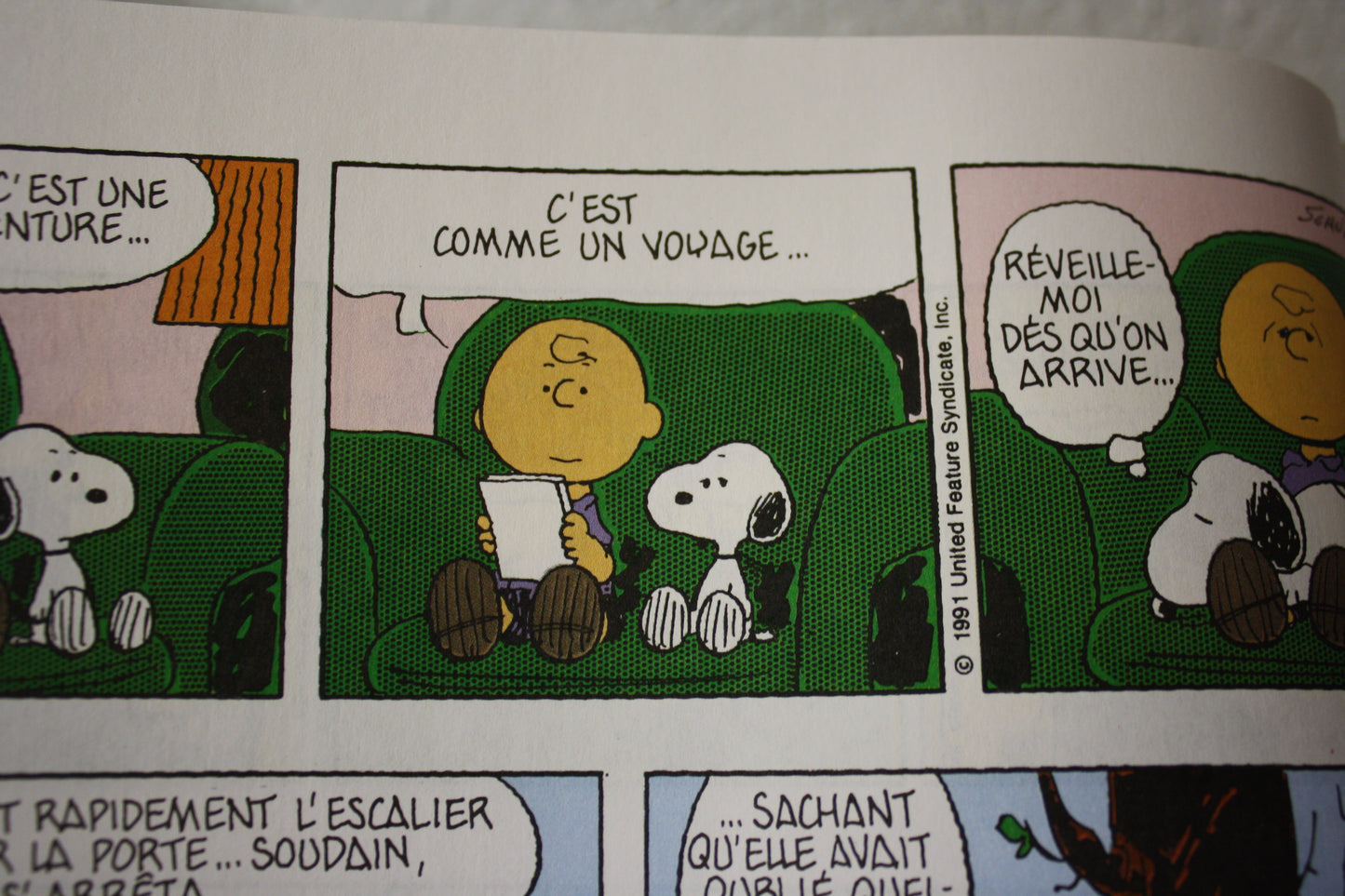Snoopy prend de la hauteur – Snoopy – Schulz - Delville – Publicitaire - 1999 - ESSO