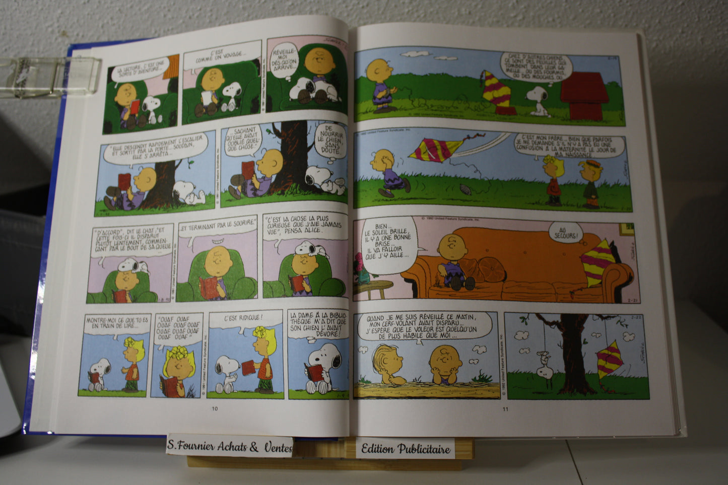 Snoopy prend de la hauteur – Snoopy – Schulz - Delville – Publicitaire - 1999 - ESSO