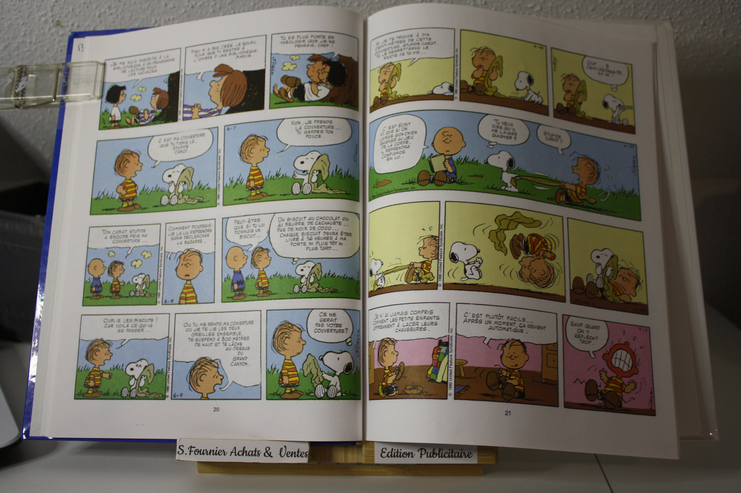 Snoopy prend de la hauteur – Snoopy – Schulz - Delville – Publicitaire - 1999 - ESSO