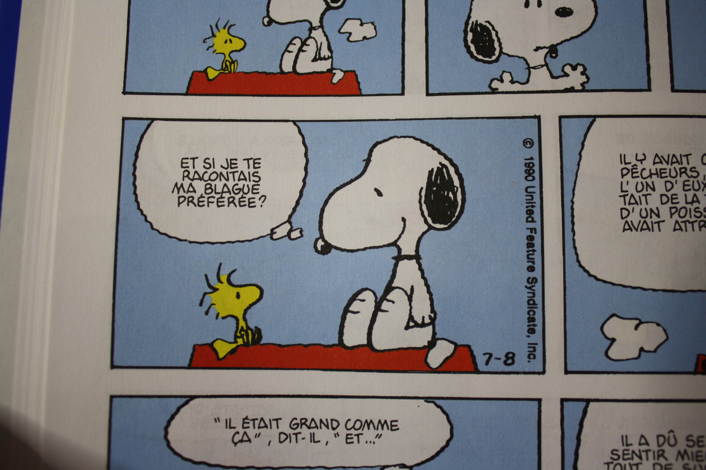Snoopy prend de la hauteur – Snoopy – Schulz - Delville – Publicitaire - 1999 - ESSO