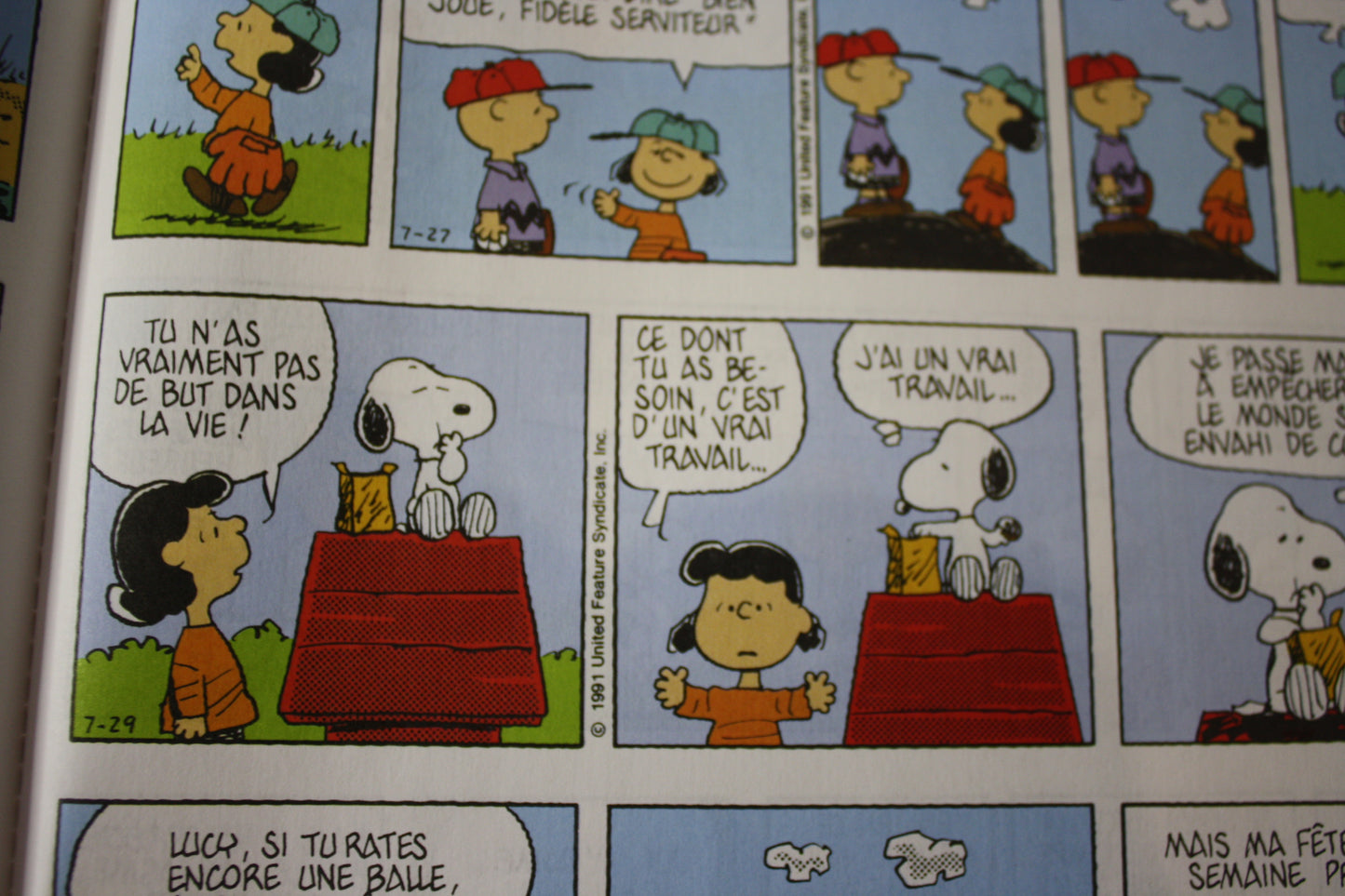 Snoopy prend de la hauteur – Snoopy – Schulz - Delville – Publicitaire - 1999 - ESSO