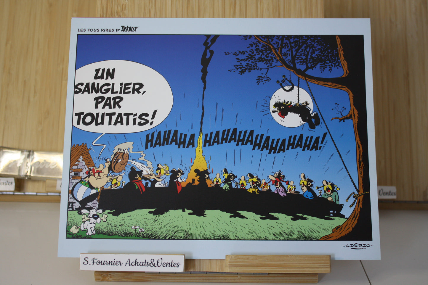 Les fous rires d’astérix – Astérix – Goscinny Uderzo - Hachette – Objet dérivé - 2010
