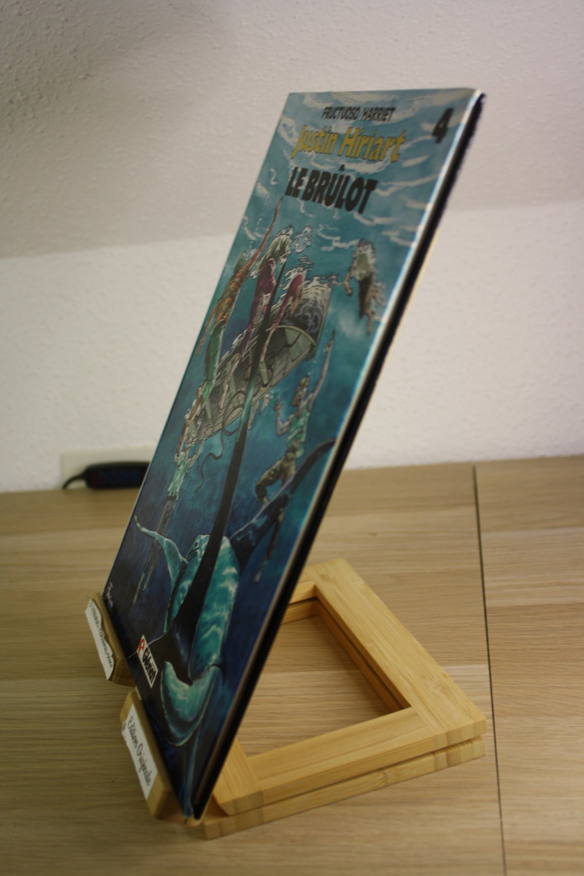 Le brülot – Justin Hiriart –– Glénat – EO – 1987