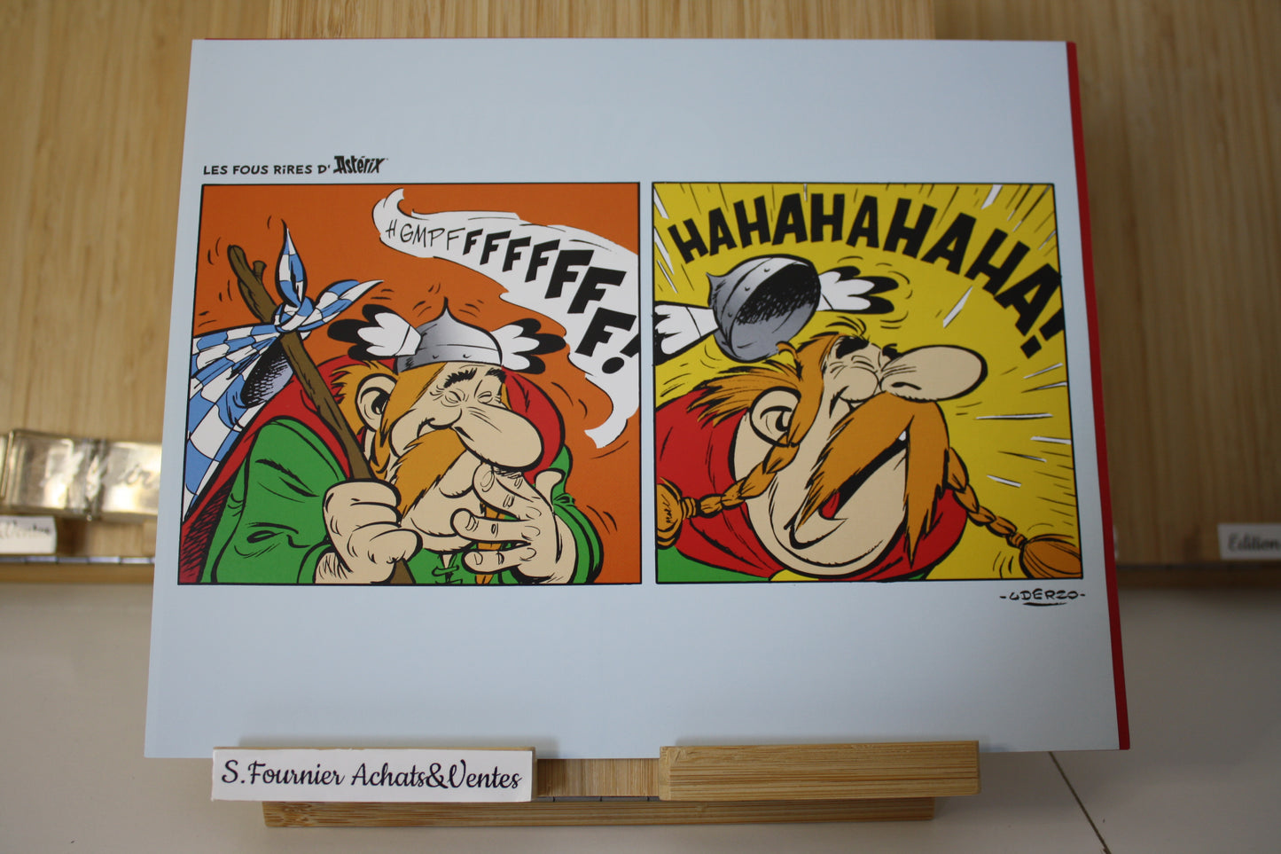 Les fous rires d’astérix – Astérix – Goscinny Uderzo - Hachette – Objet dérivé - 2010