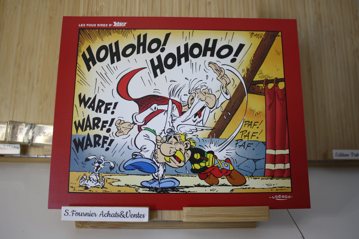 Les fous rires d’astérix – Astérix – Goscinny Uderzo - Hachette – Objet dérivé - 2010