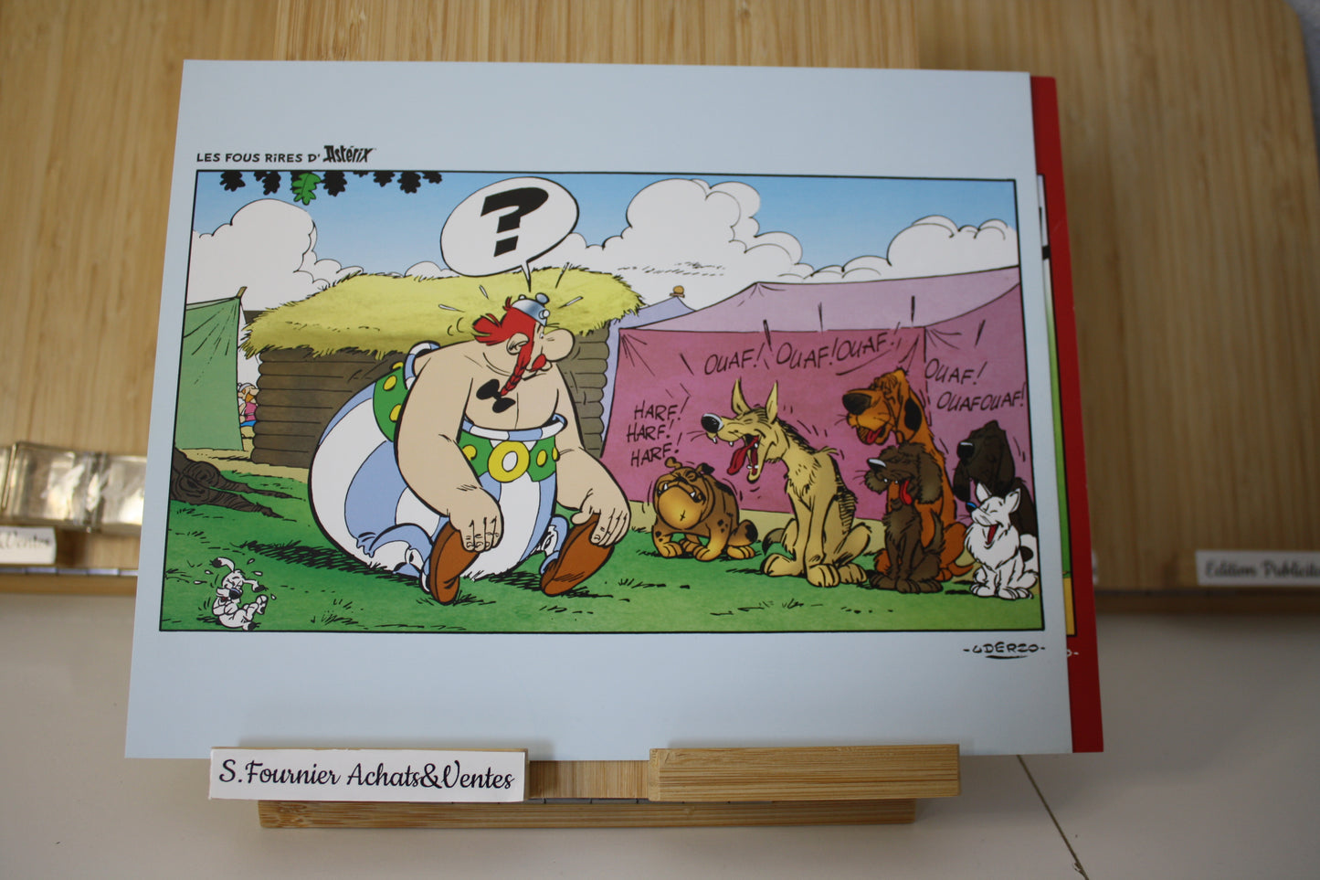 Les fous rires d’astérix – Astérix – Goscinny Uderzo - Hachette – Objet dérivé - 2010