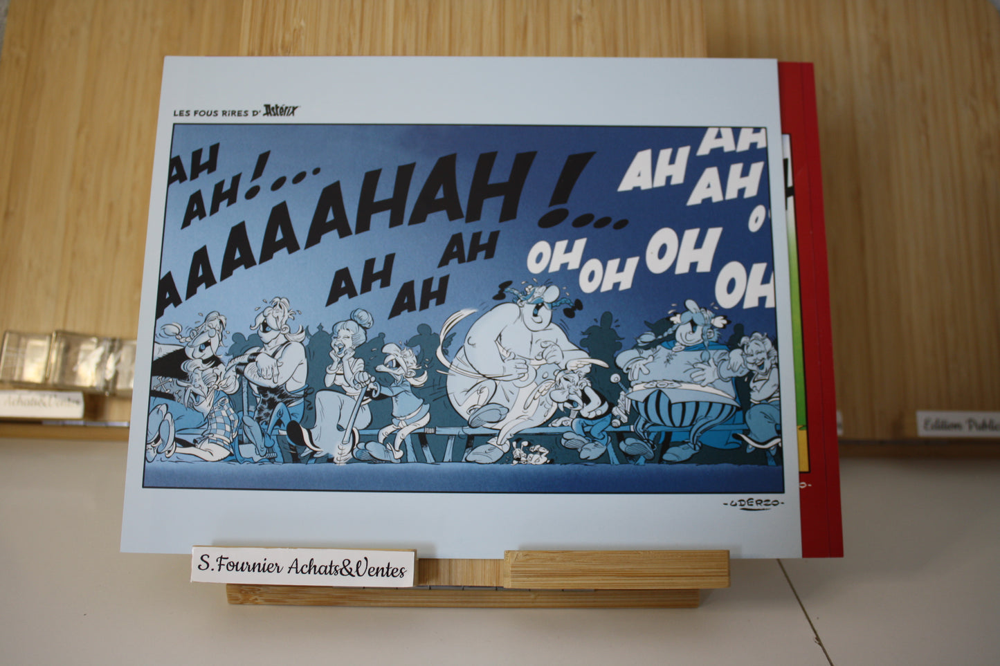 Les fous rires d’astérix – Astérix – Goscinny Uderzo - Hachette – Objet dérivé - 2010