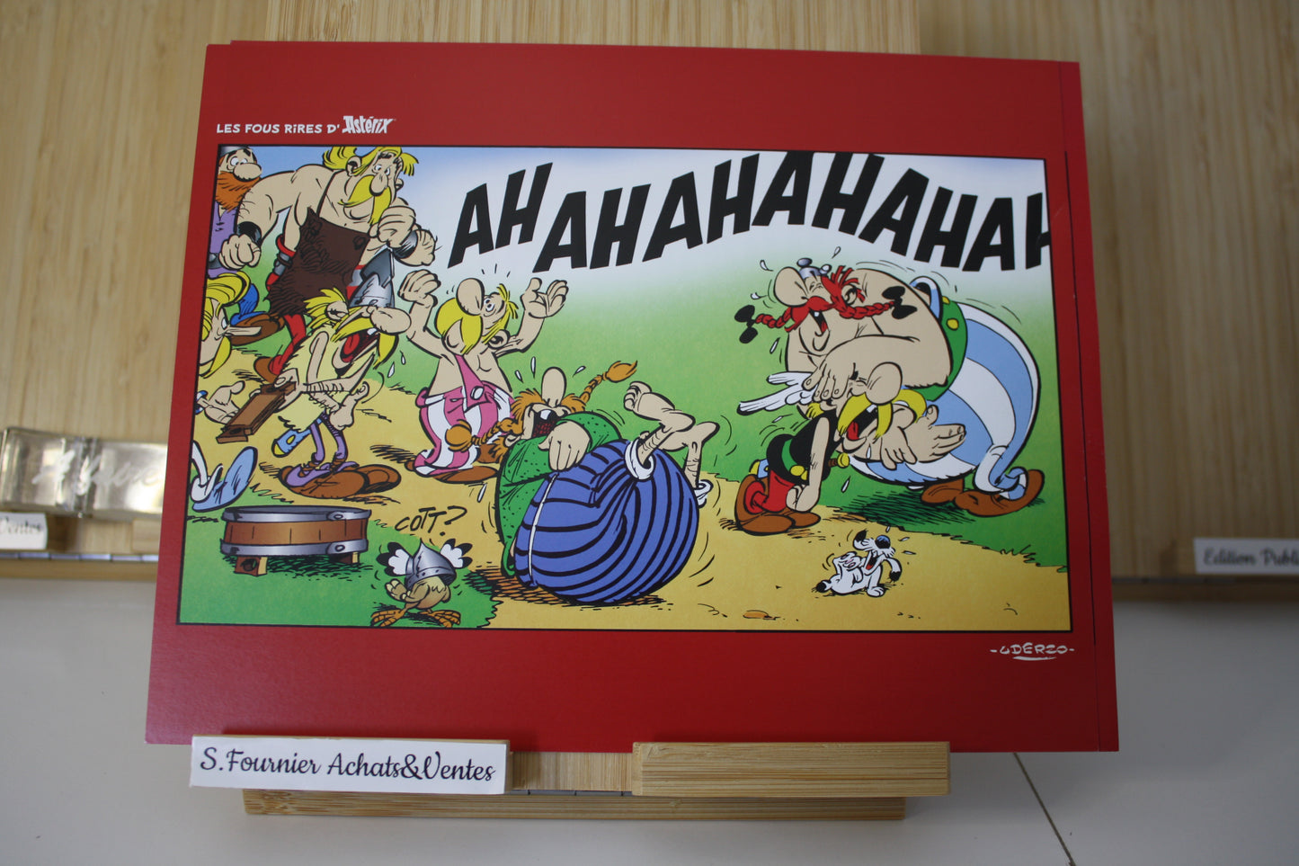 Les fous rires d’astérix – Astérix – Goscinny Uderzo - Hachette – Objet dérivé - 2010