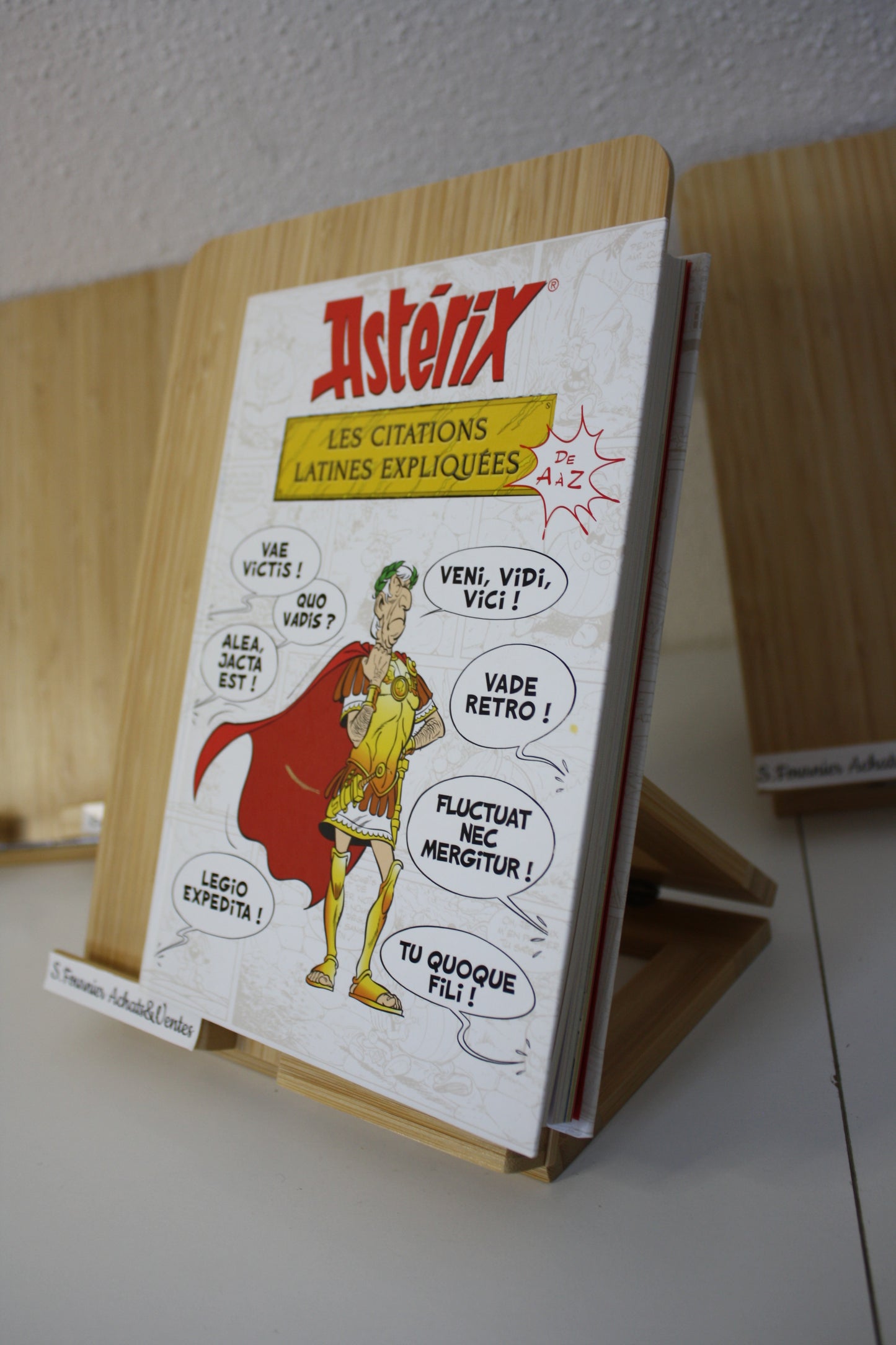 Les citation latines expliquées – Astérix – Molin Goscinny Uderzo - Les éditions du chêne– Réédition - 2017