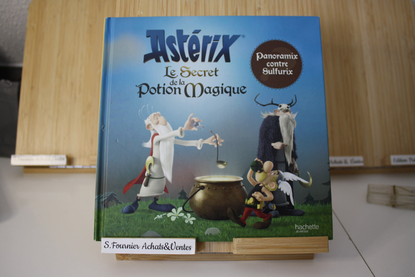Le secret de la potion magiques – Astérix – Astier - Hachette jeunesse – EO - 2018