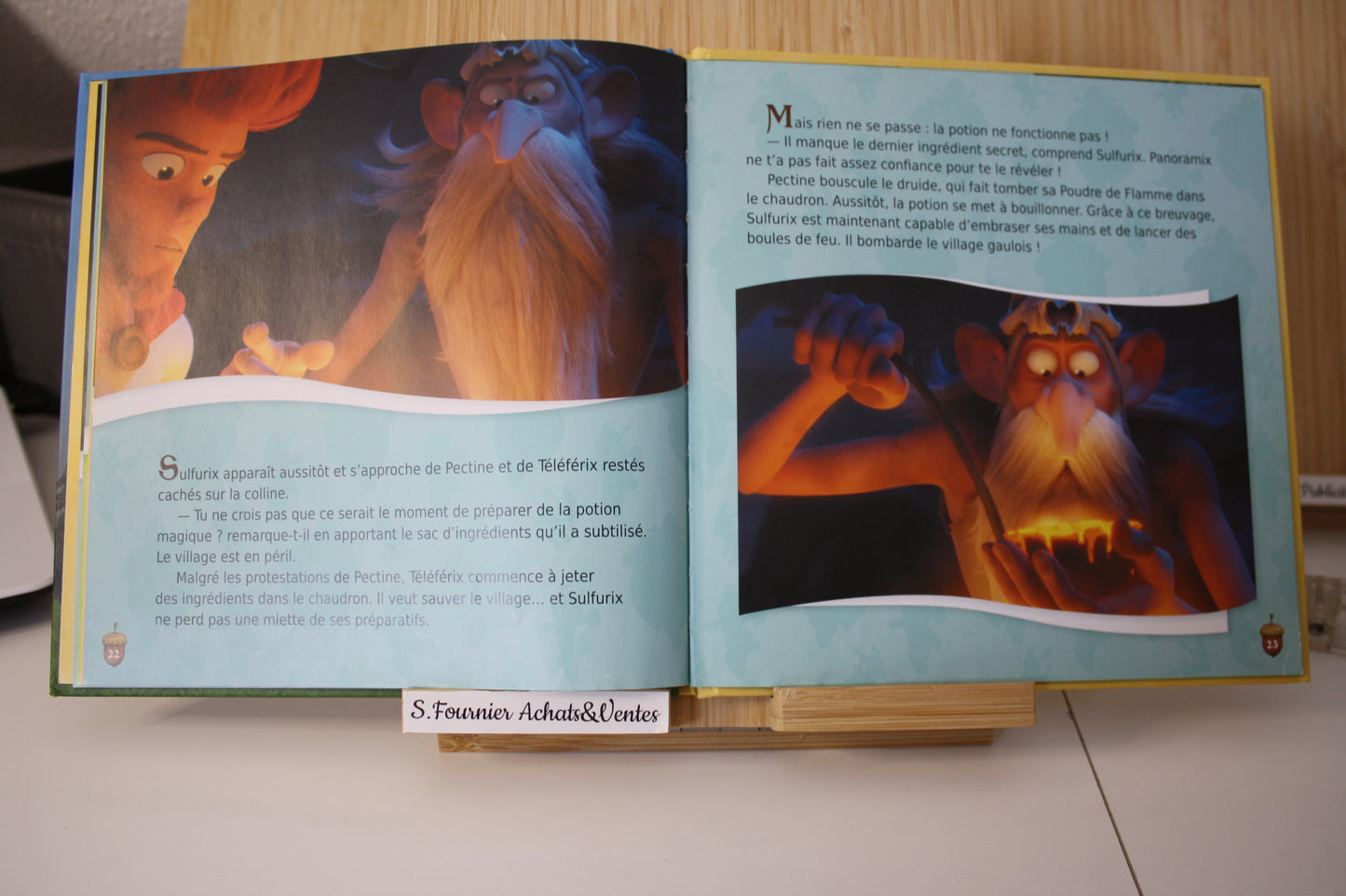Le secret de la potion magiques – Astérix – Astier - Hachette jeunesse – EO - 2018