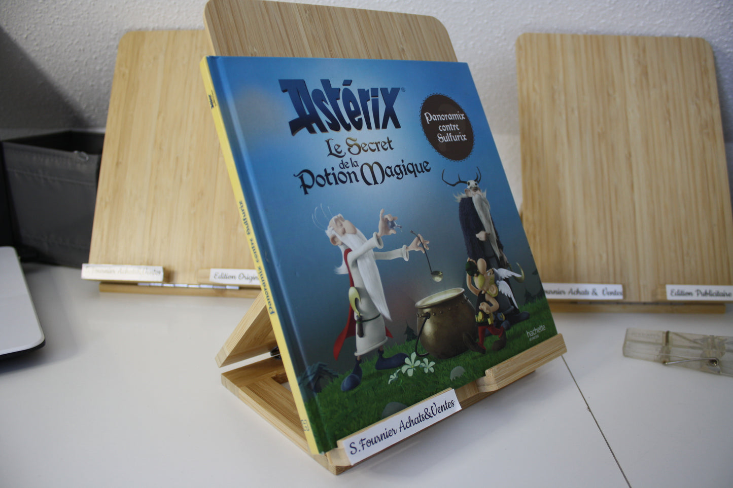 Le secret de la potion magiques – Astérix – Astier - Hachette jeunesse – EO - 2018