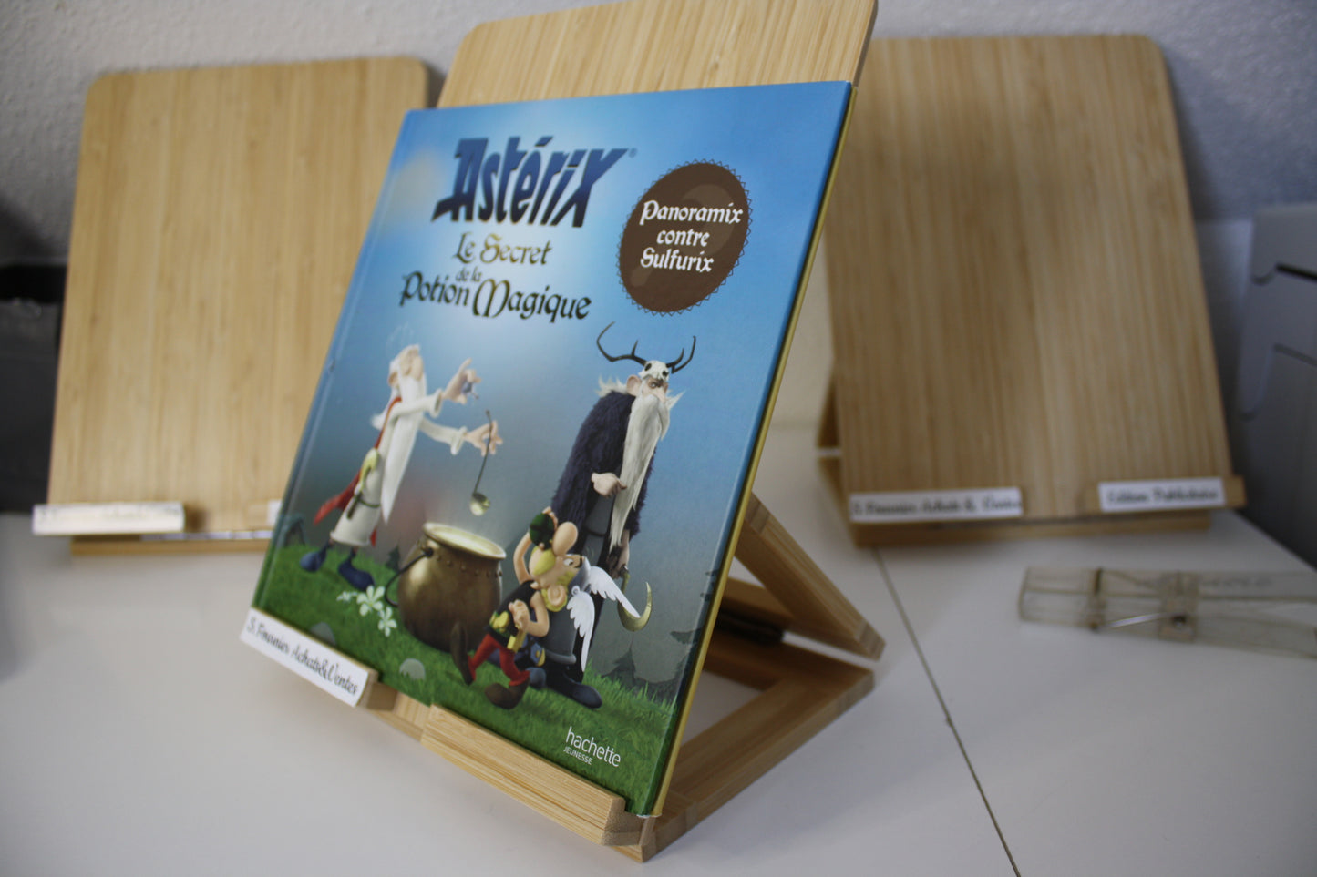 Le secret de la potion magiques – Astérix – Astier - Hachette jeunesse – EO - 2018