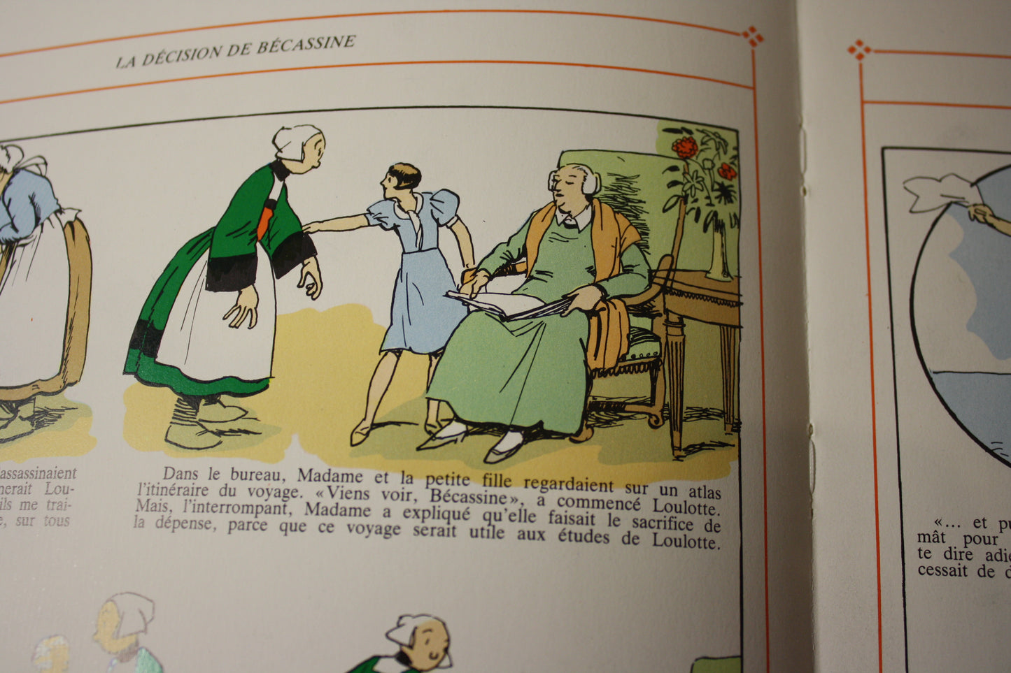 Bécassine cherche un emploi – Bécassine – Émile Joseph Porphyre Pinchon et Jacqueline Rivière - Les éditions GAUTIER Languereau – Réédition - 1983