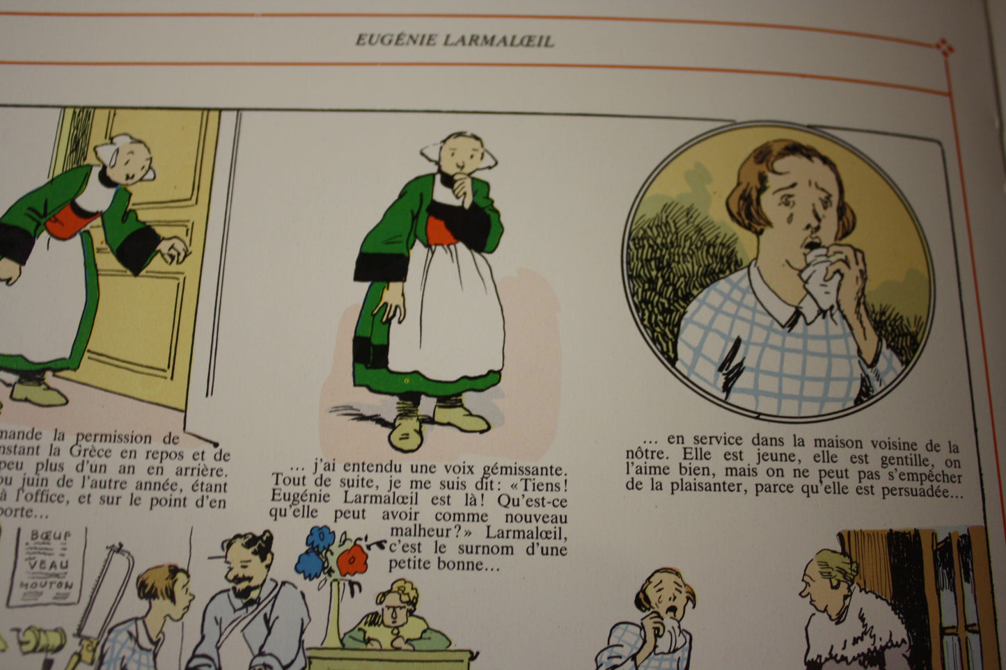 Bécassine cherche un emploi – Bécassine – Émile Joseph Porphyre Pinchon et Jacqueline Rivière - Les éditions GAUTIER Languereau – Réédition - 1983