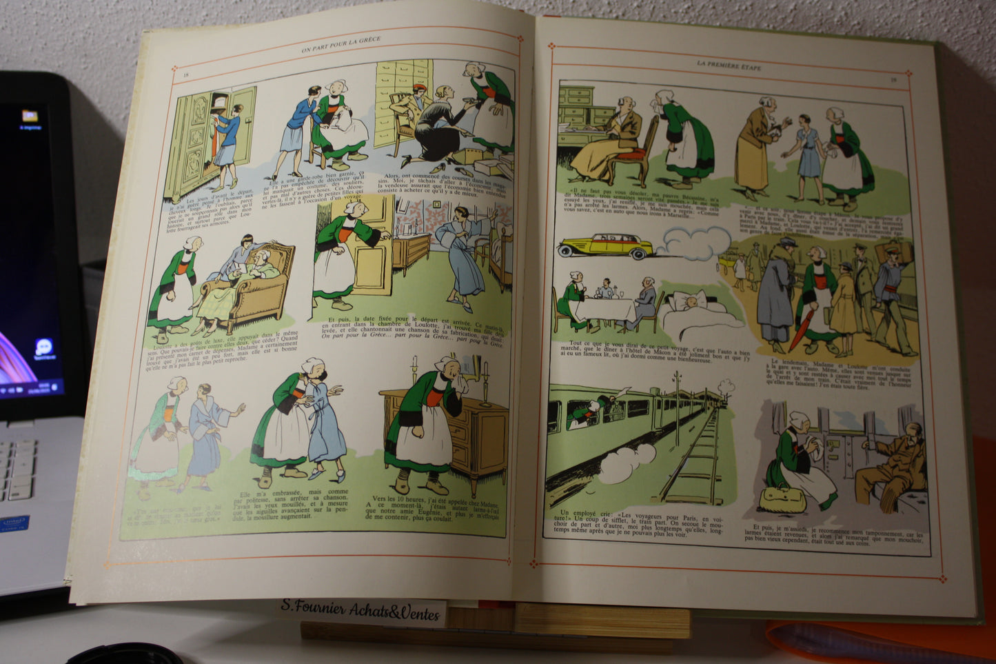 Bécassine cherche un emploi – Bécassine – Émile Joseph Porphyre Pinchon et Jacqueline Rivière - Les éditions GAUTIER Languereau – Réédition - 1983
