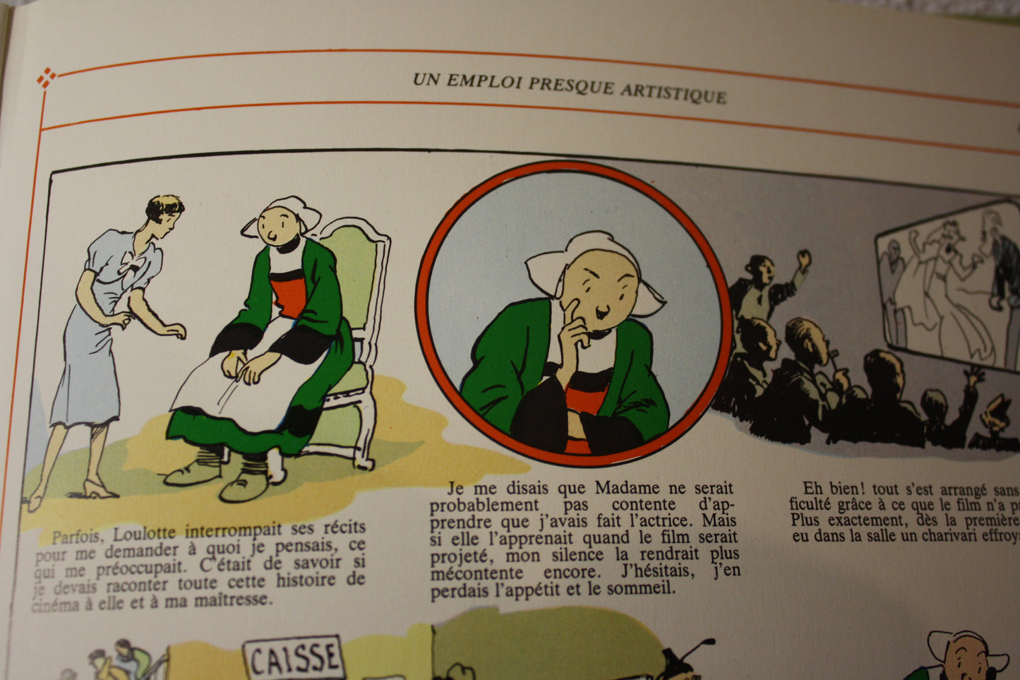 Bécassine cherche un emploi – Bécassine – Émile Joseph Porphyre Pinchon et Jacqueline Rivière - Les éditions GAUTIER Languereau – Réédition - 1983