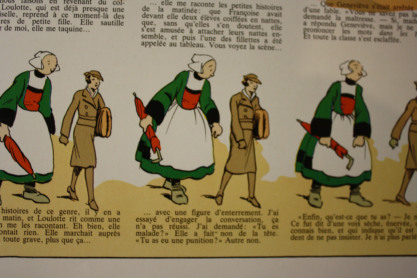 Bécassine cherche un emploi – Bécassine – Émile Joseph Porphyre Pinchon et Jacqueline Rivière - Les éditions GAUTIER Languereau – Réédition - 1983