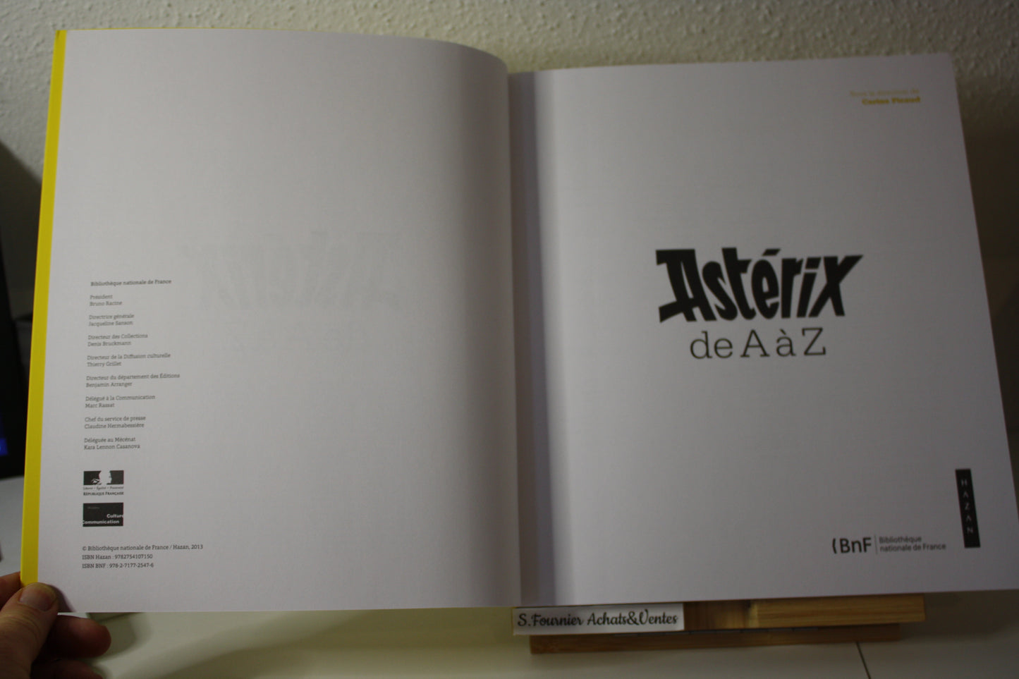 Astérix de A à Z – Astérix – Hazan / BNF - Hazan / BNF - Réédition - 2013