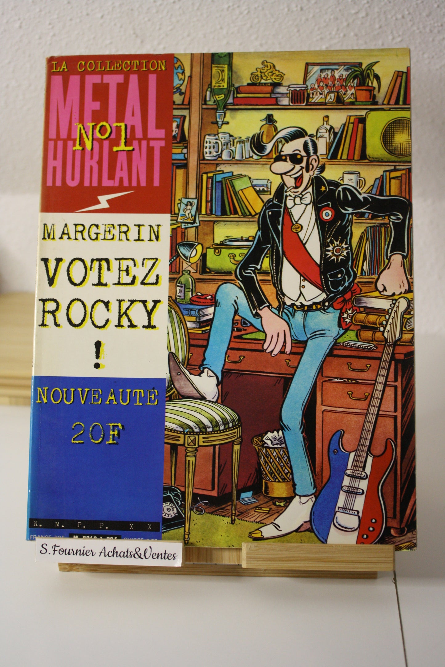 Votez Rocky – - Margerin – Les Humanoïdes Associés – NMPP XX - 1981