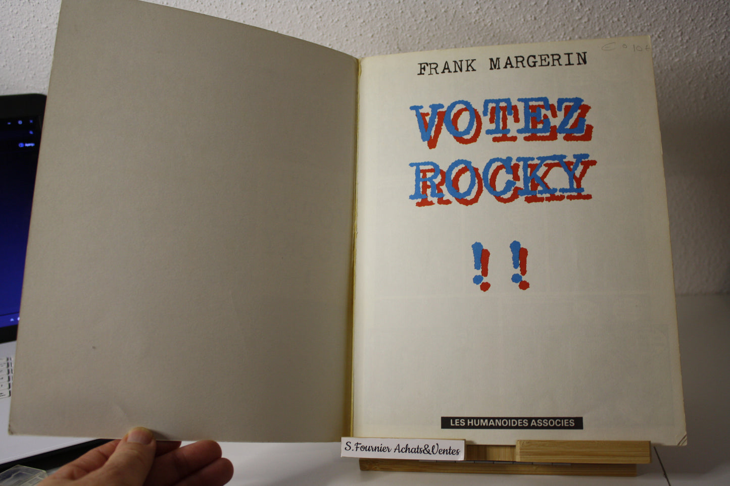 Votez Rocky – - Margerin – Les Humanoïdes Associés – NMPP XX - 1981