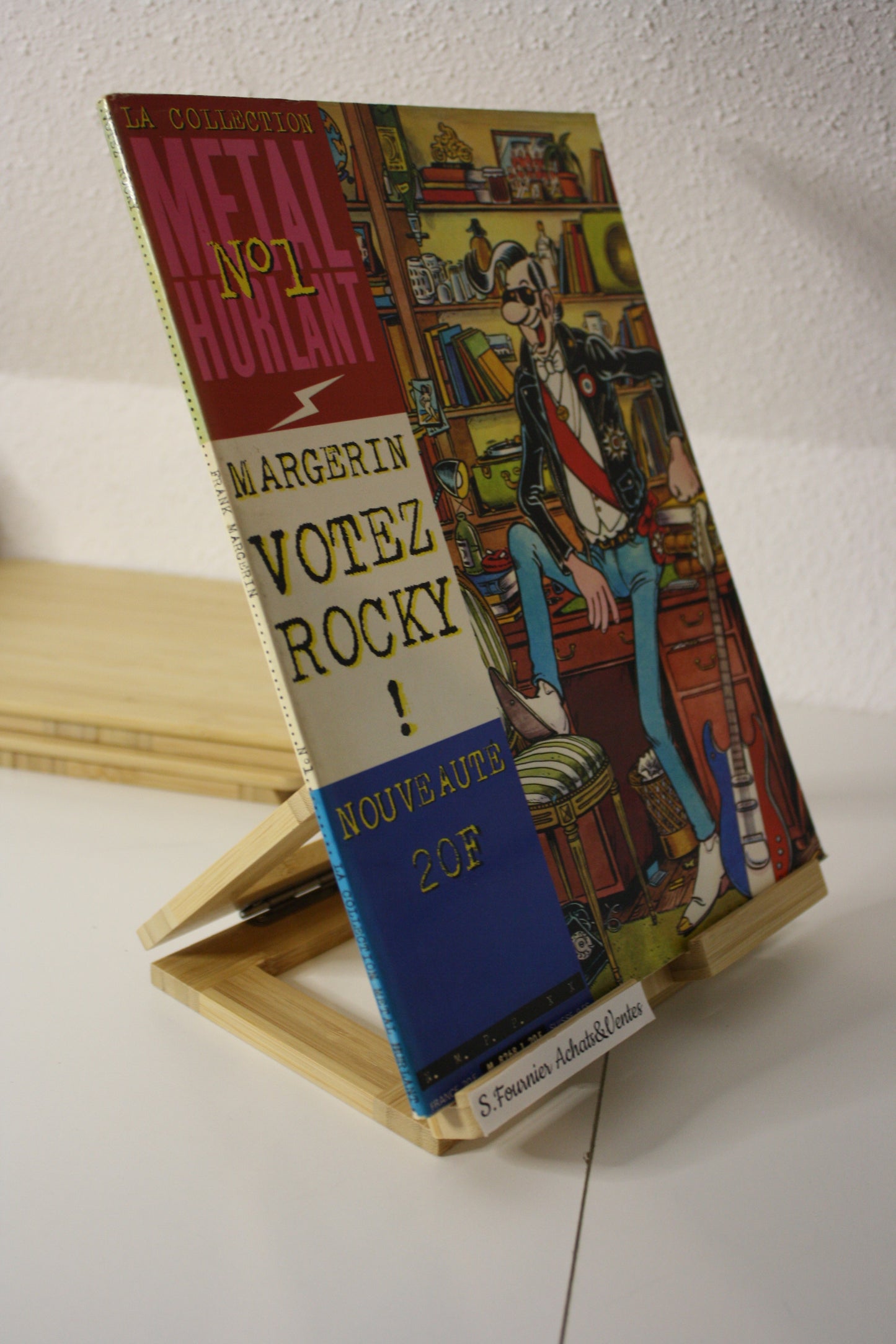 Votez Rocky – - Margerin – Les Humanoïdes Associés – NMPP XX - 1981