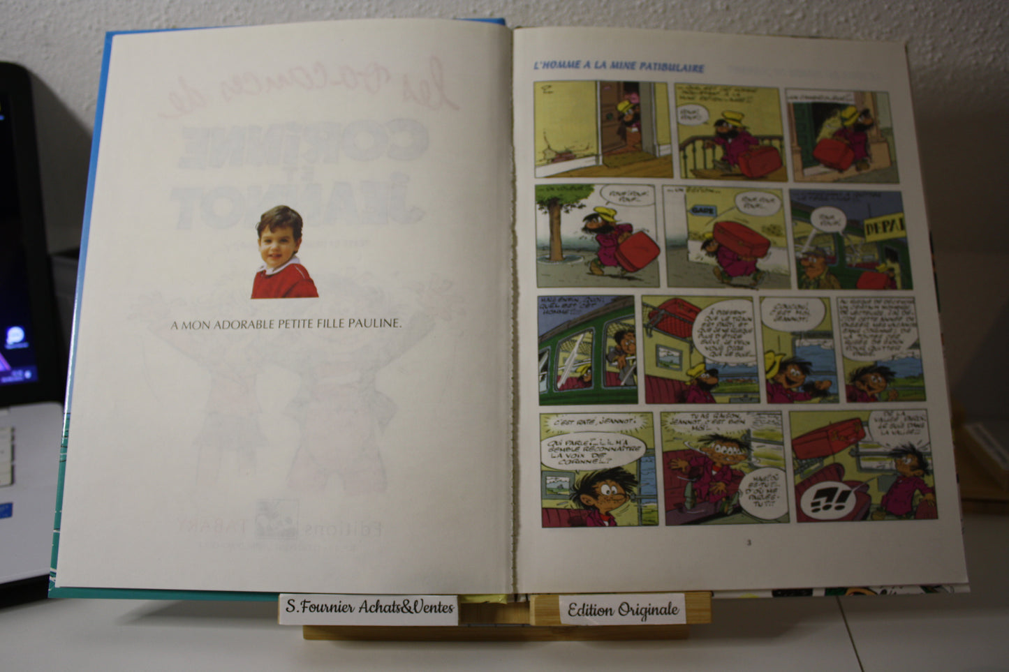 Les vacances de Corinne et jeannot – Corinne et Jeannot - Tabary – Edition Tabary - EO - 1991