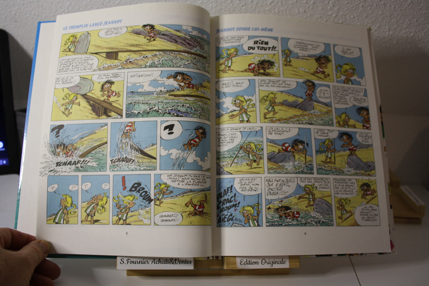 Les vacances de Corinne et jeannot – Corinne et Jeannot - Tabary – Edition Tabary - EO - 1991