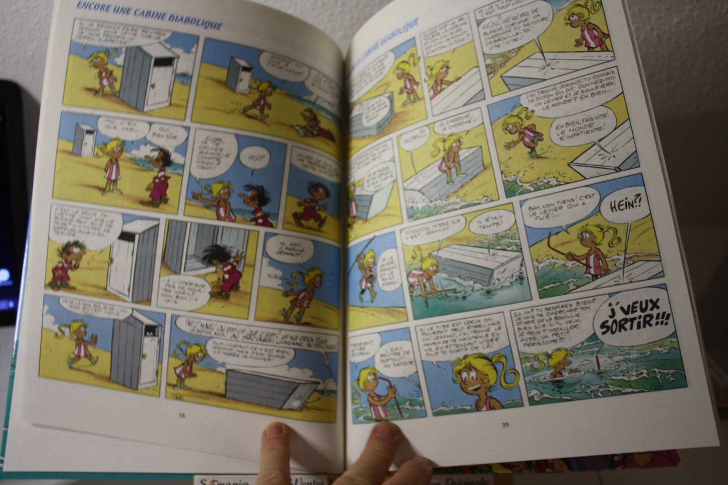 Les vacances de Corinne et jeannot – Corinne et Jeannot - Tabary – Edition Tabary - EO - 1991