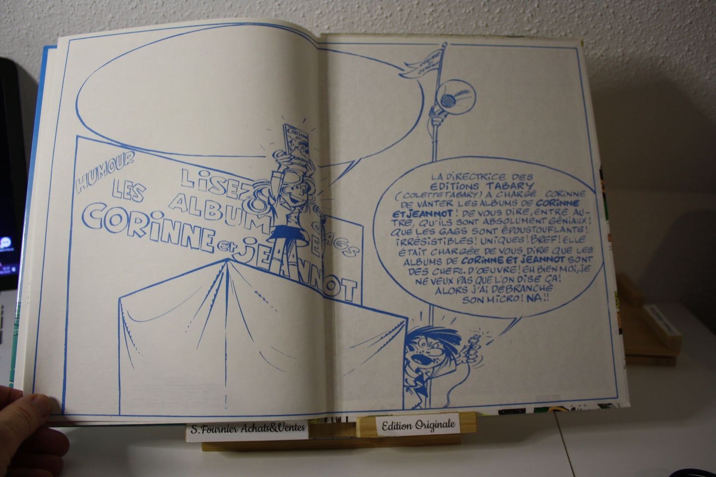 Les vacances de Corinne et jeannot – Corinne et Jeannot - Tabary – Edition Tabary - EO - 1991