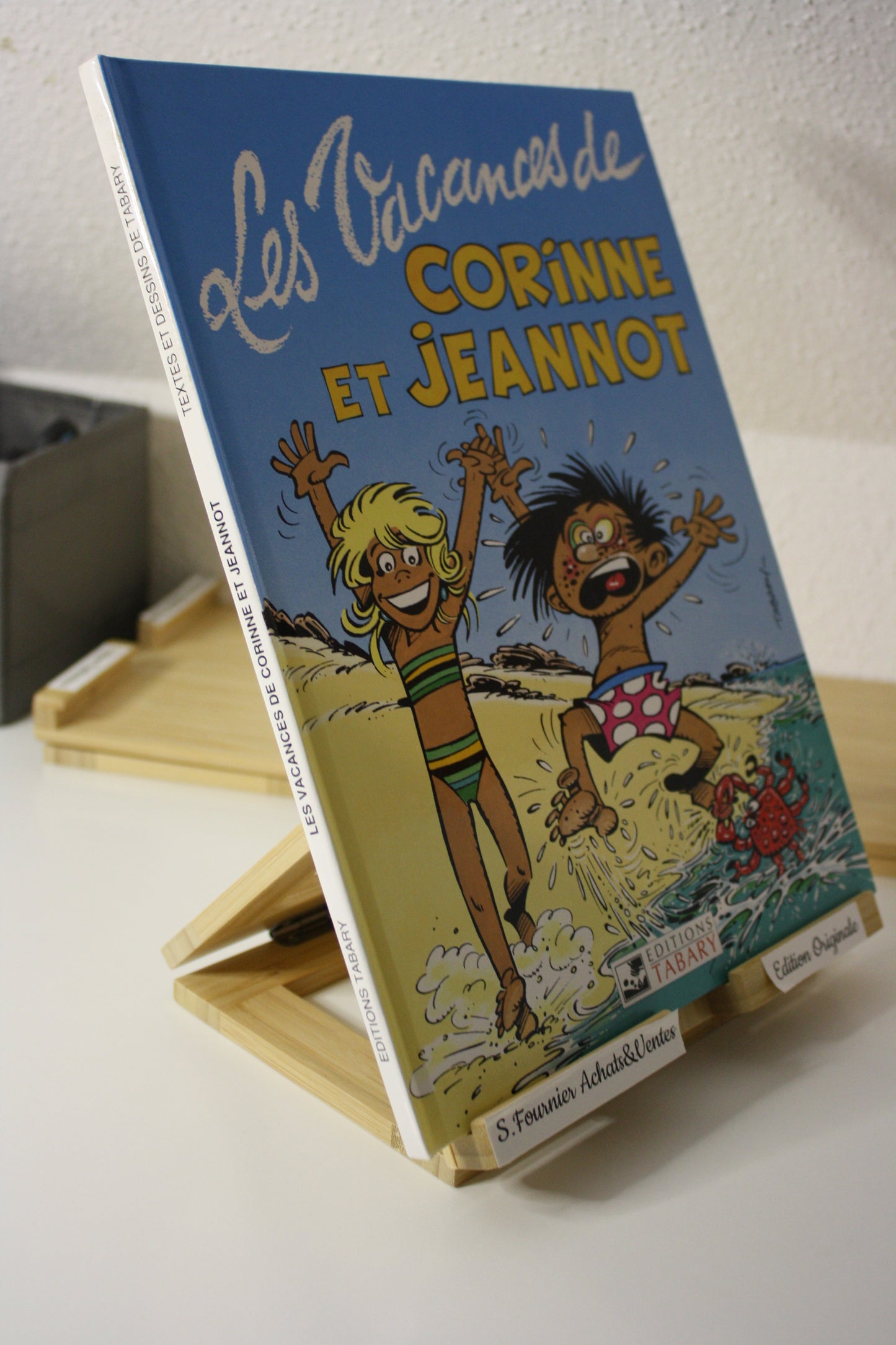 Les vacances de Corinne et jeannot – Corinne et Jeannot - Tabary – Edition Tabary - EO - 1991