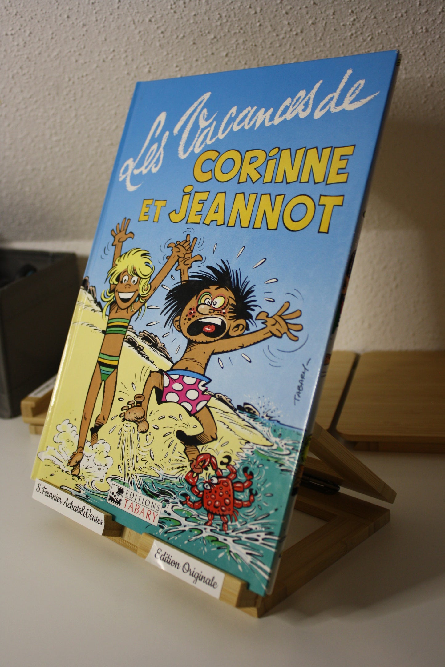 Les vacances de Corinne et jeannot – Corinne et Jeannot - Tabary – Edition Tabary - EO - 1991