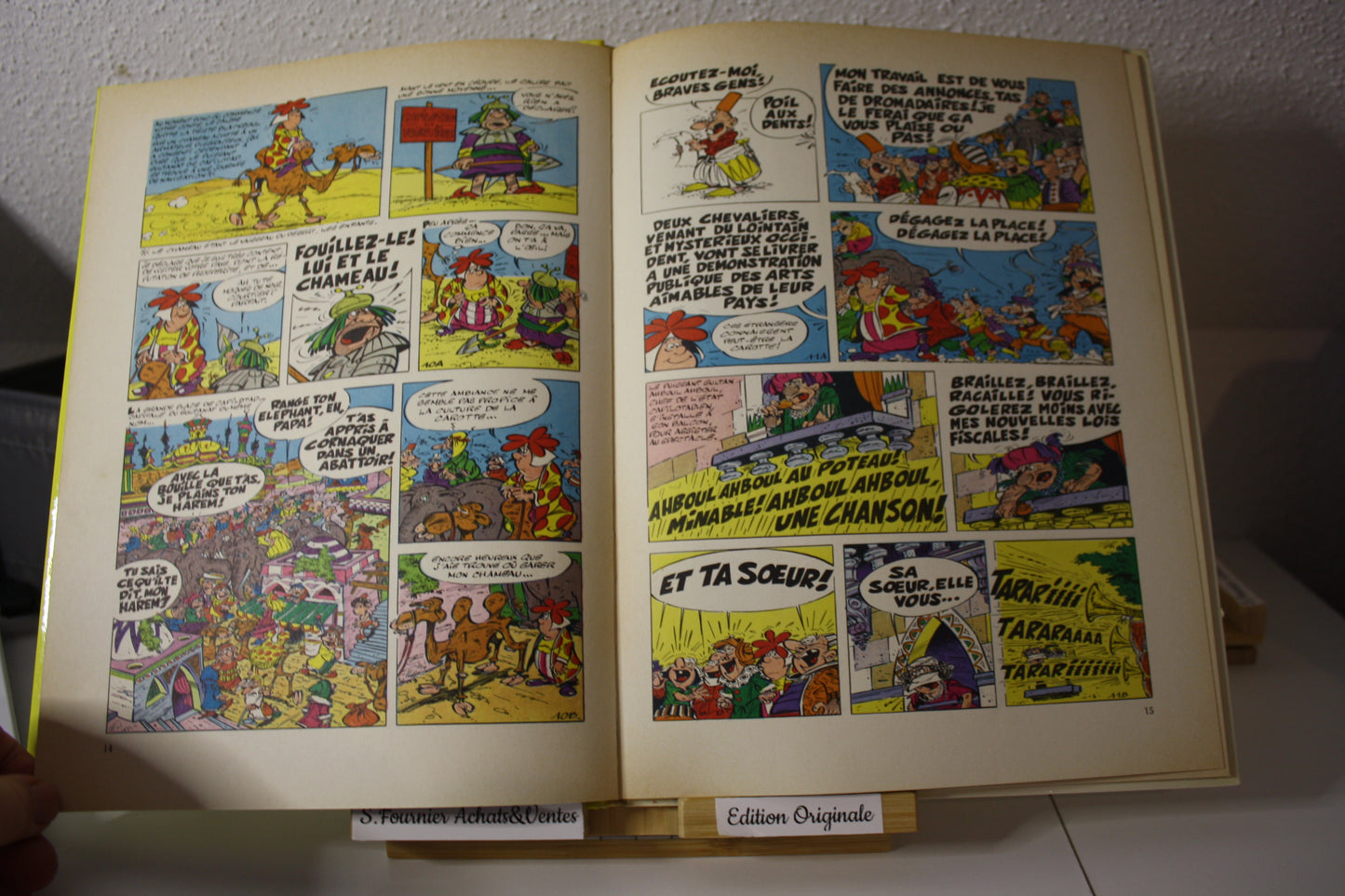 Une carotte pour Iznogoud – Iznogoud – Goscinny et Tabary - Dargaud editeur - EO - 1971 - BE