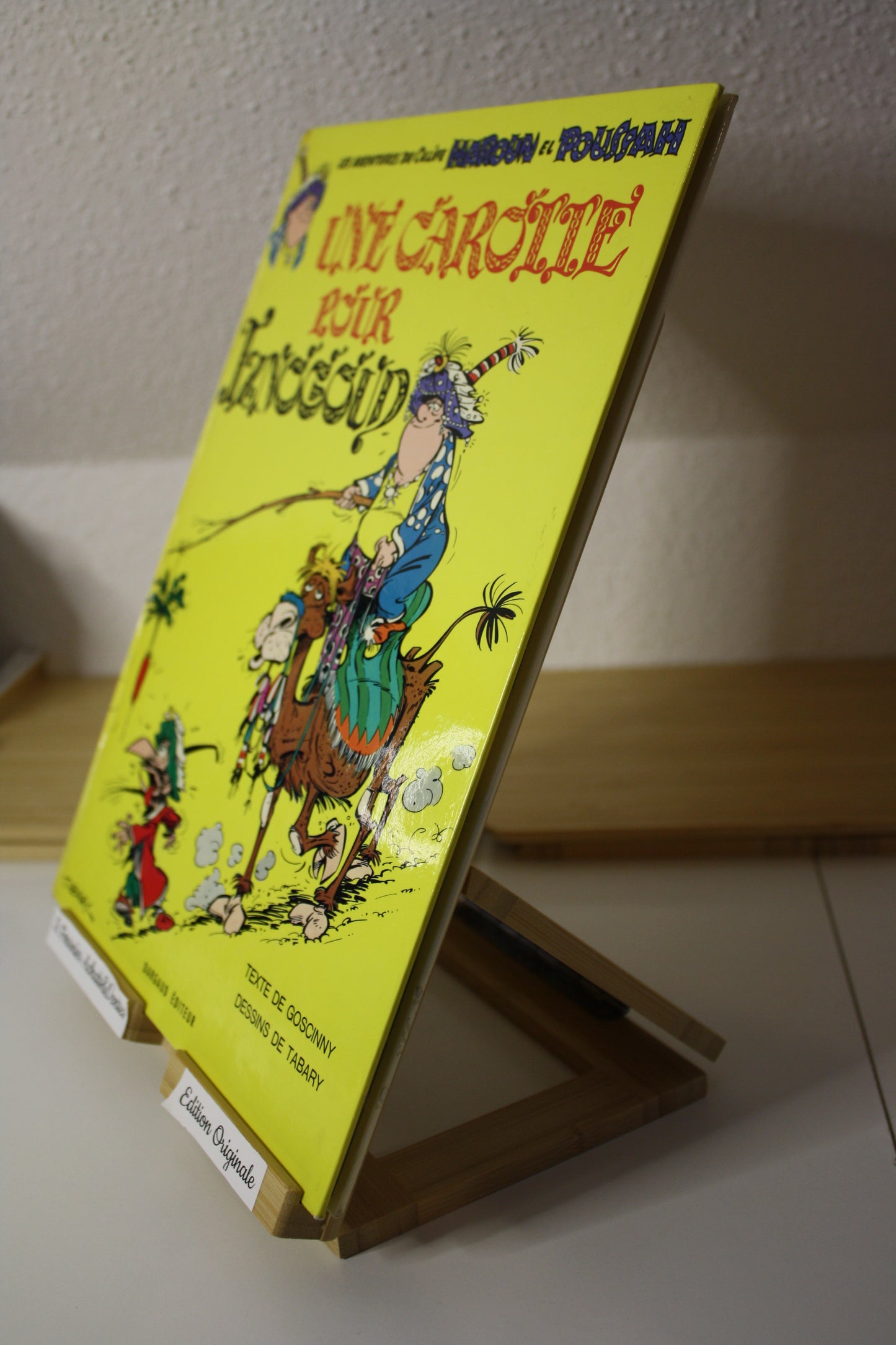 Une carotte pour Iznogoud – Iznogoud – Goscinny et Tabary - Dargaud editeur - EO - 1971 - BE