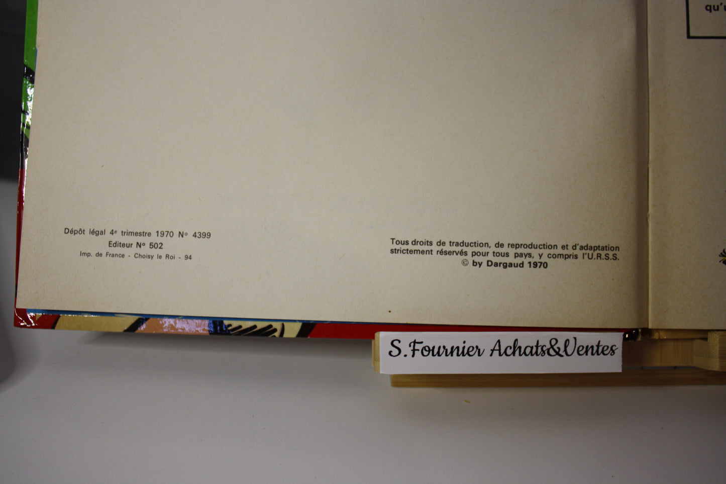 Iznogoud et l’ordinateur magique – Iznogoud – Goscinny et Tabary - Dargaud Editeur - EO - 1970