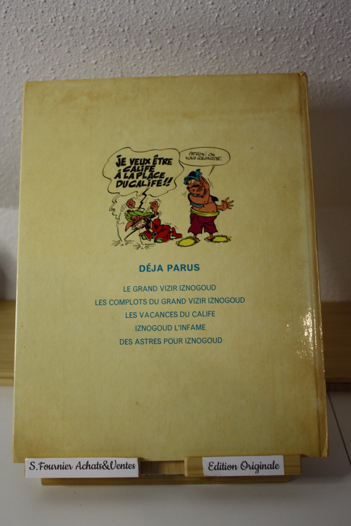 Iznogoud et l’ordinateur magique – Iznogoud – Goscinny et Tabary - Dargaud Editeur - EO - 1970
