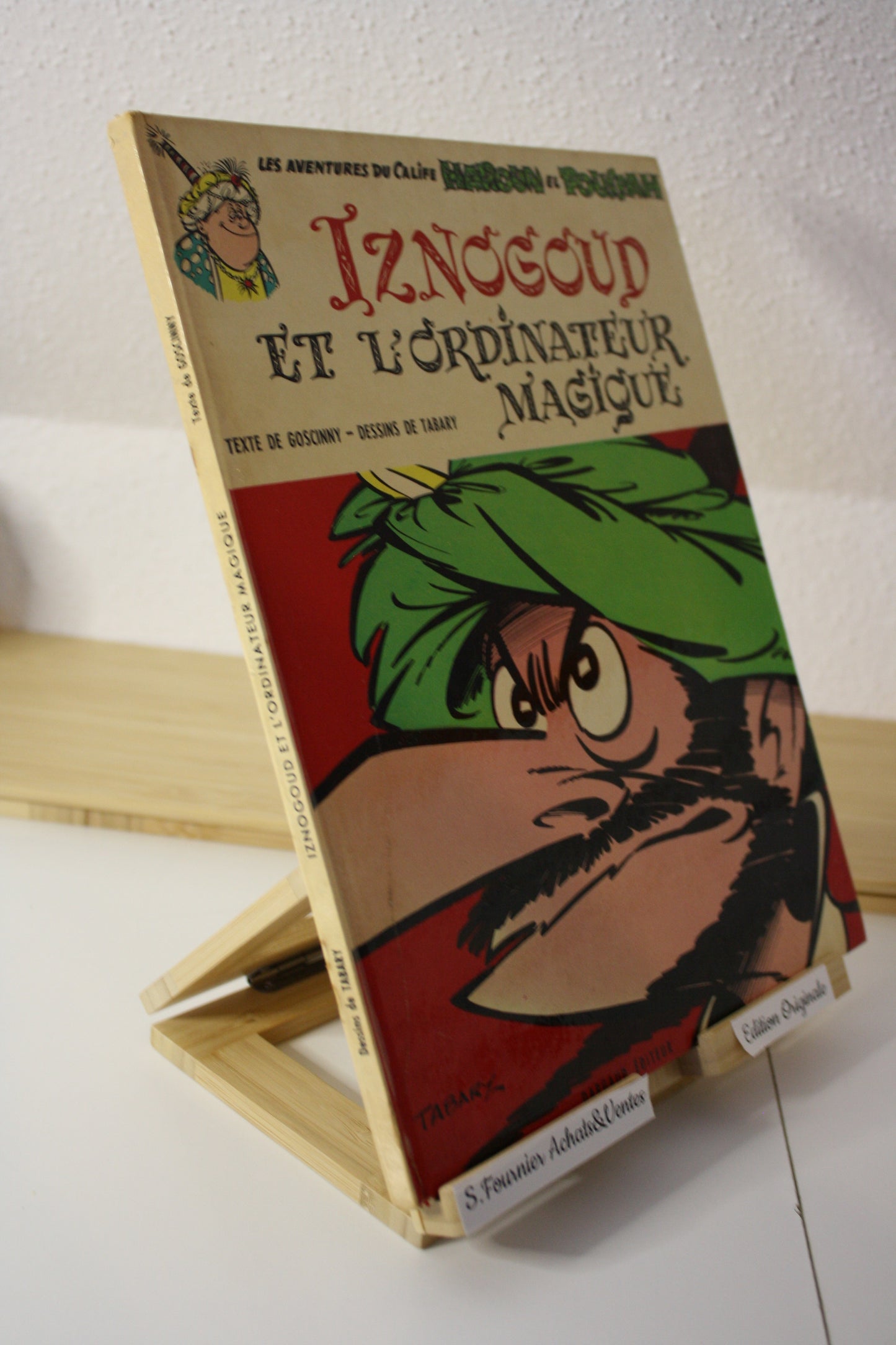 Iznogoud et l’ordinateur magique – Iznogoud – Goscinny et Tabary - Dargaud Editeur - EO - 1970