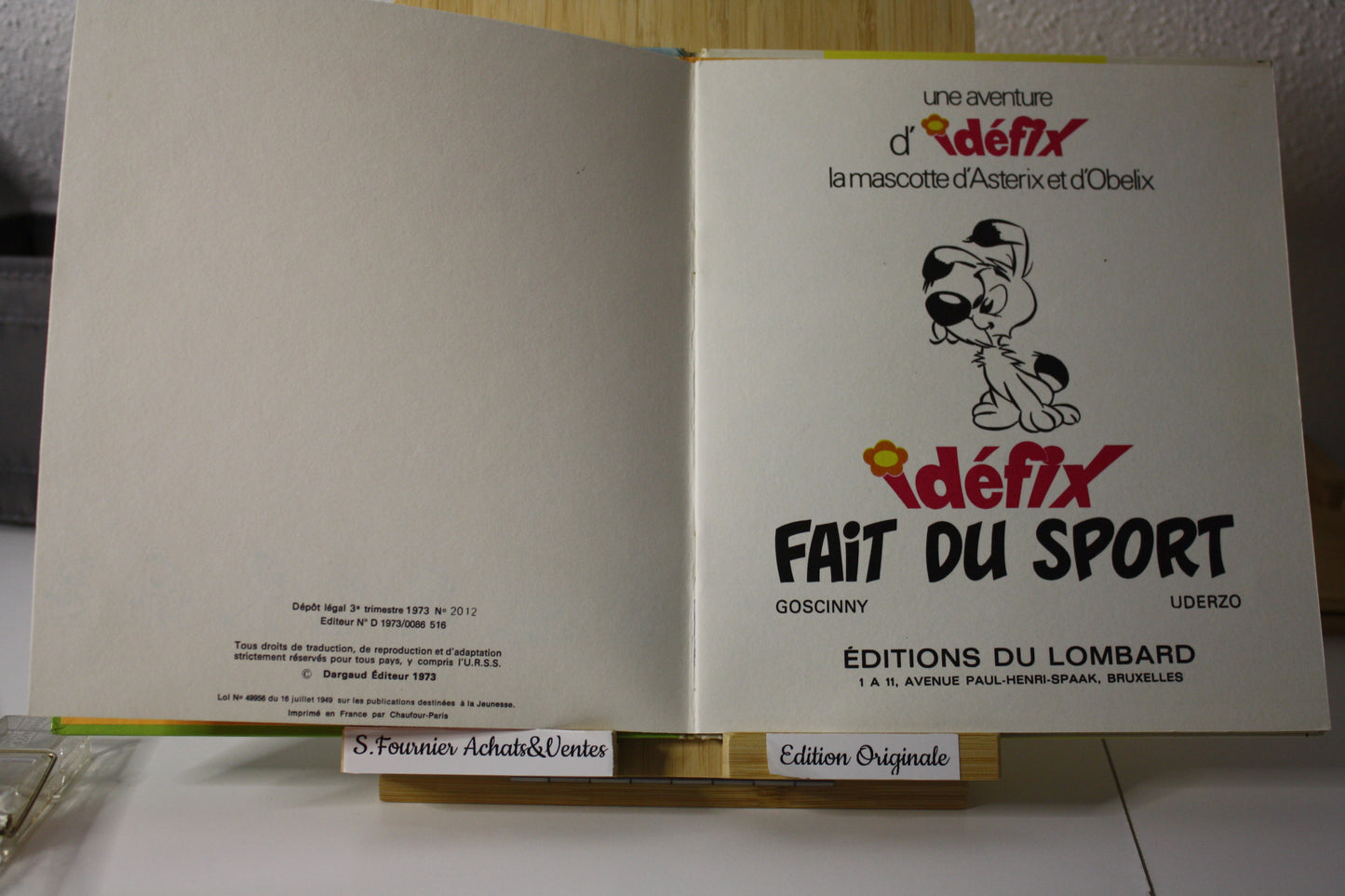 Les romains se prennent une gamelle – Idéfix et les irréductibles – Goscinny Uderzo - Les Edition Albert René – EO - 2022