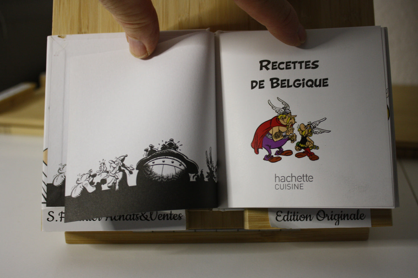 Recette de belgique – Astérix – - Hachette Pratique – EO - 2013