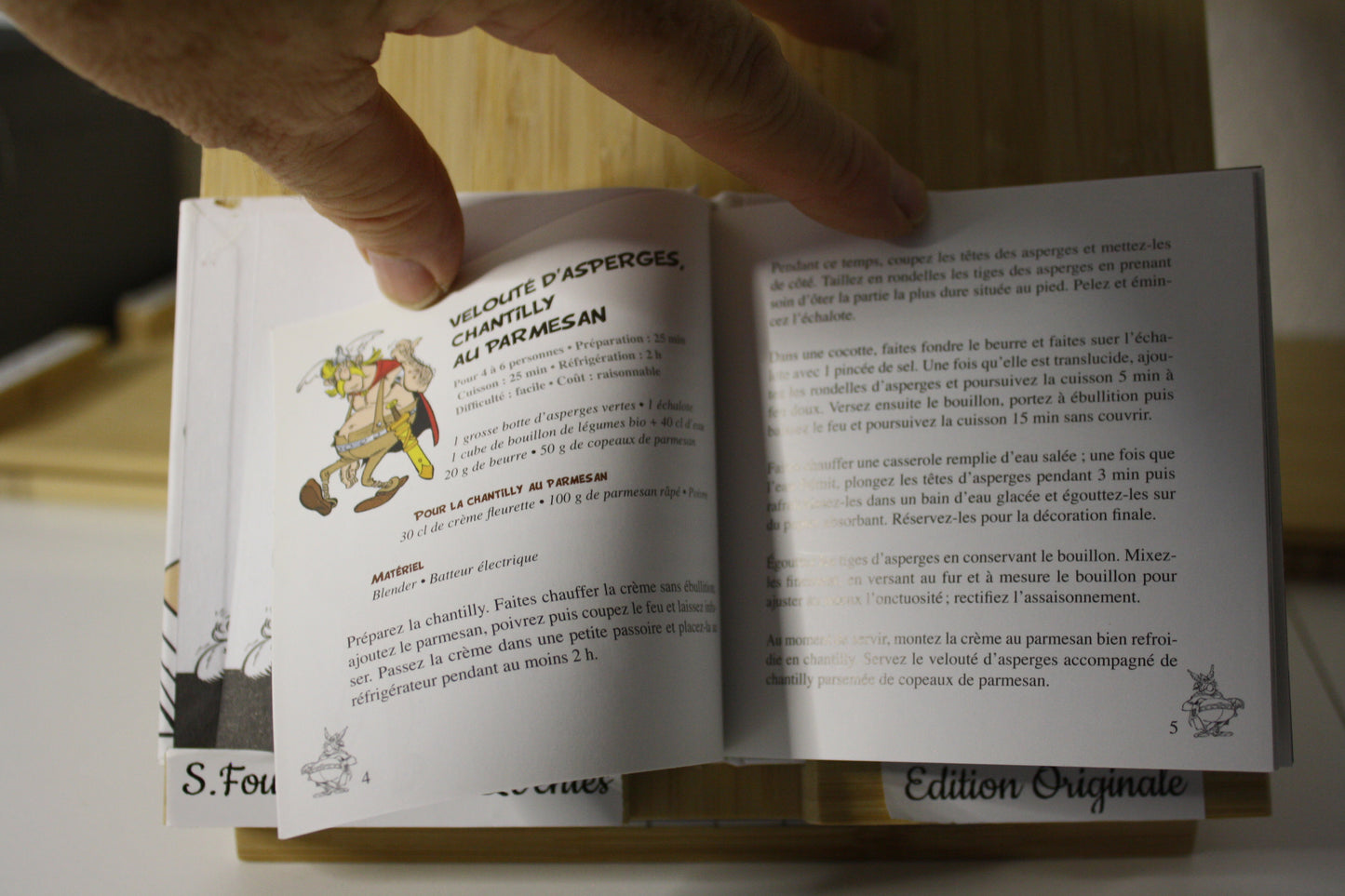 Recette de belgique – Astérix – - Hachette Pratique – EO - 2013