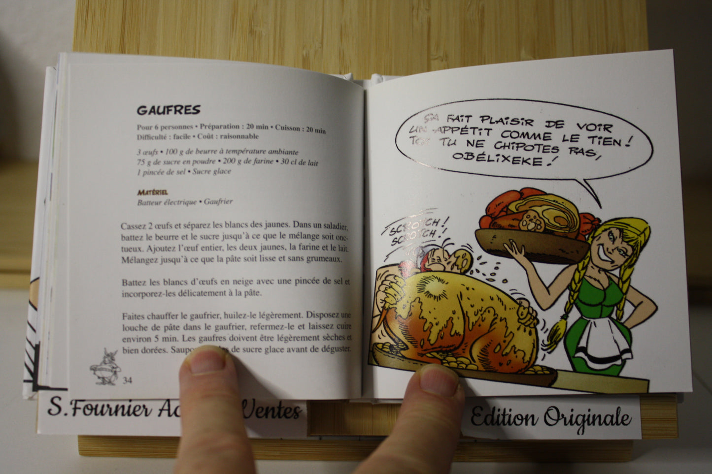 Recette de belgique – Astérix – - Hachette Pratique – EO - 2013