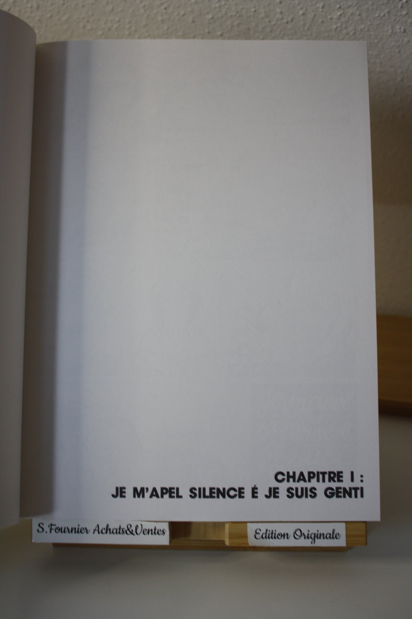 Silence – - Comès – Edition Casterman – EO - 1980