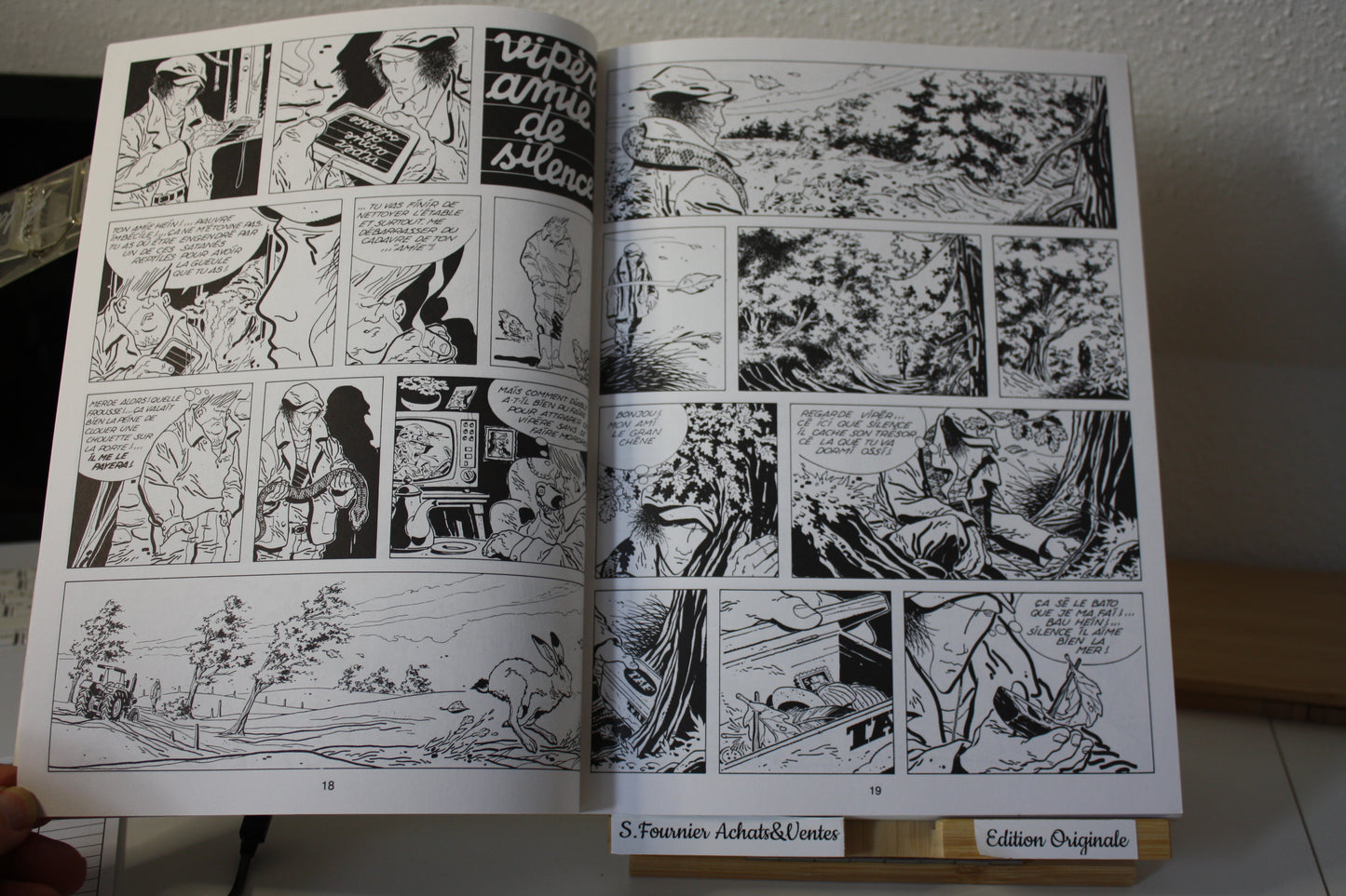 Silence – - Comès – Edition Casterman – EO - 1980