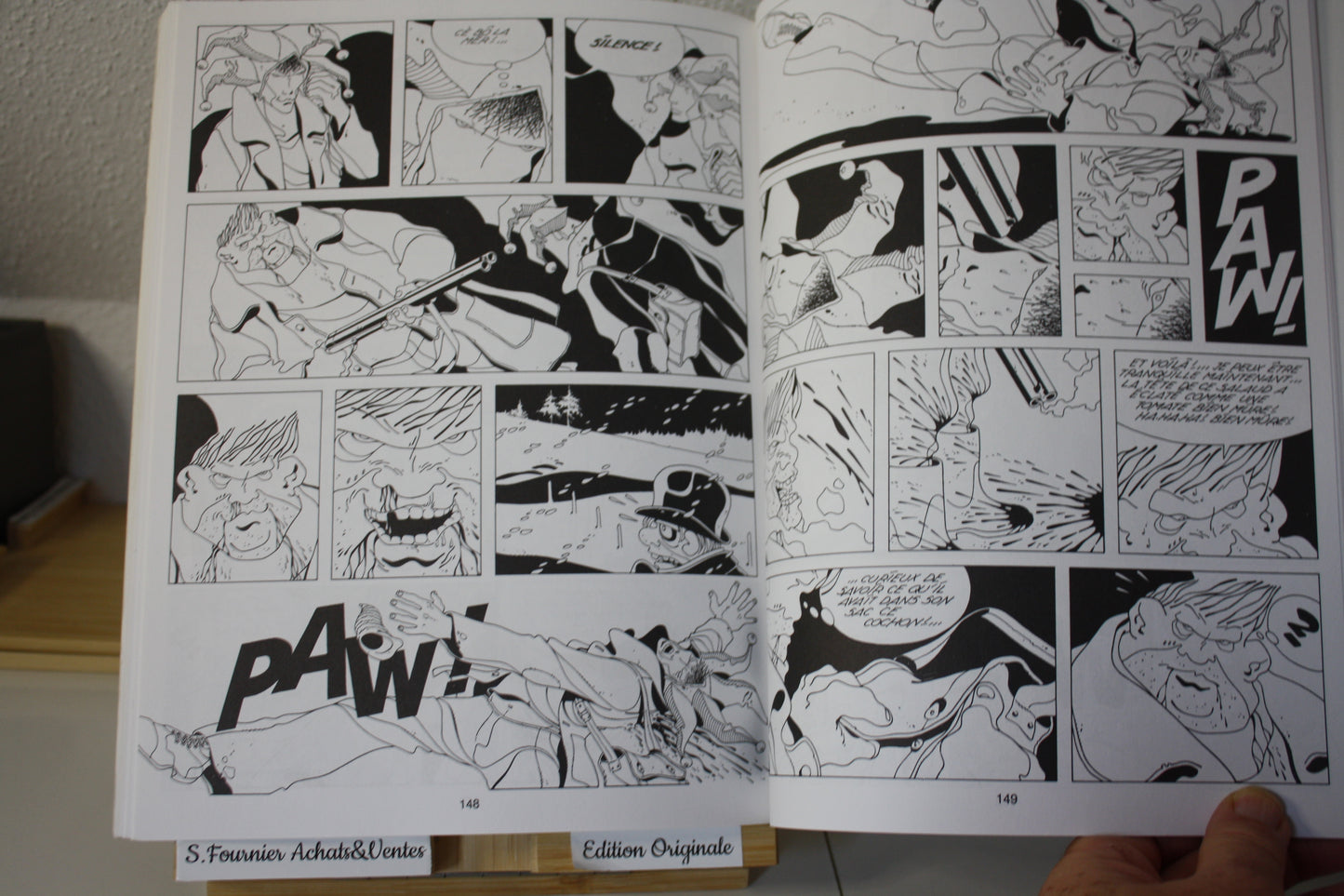 Silence – - Comès – Edition Casterman – EO - 1980