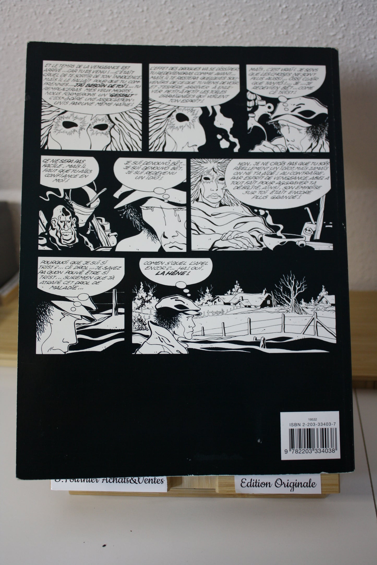 Silence – - Comès – Edition Casterman – EO - 1980
