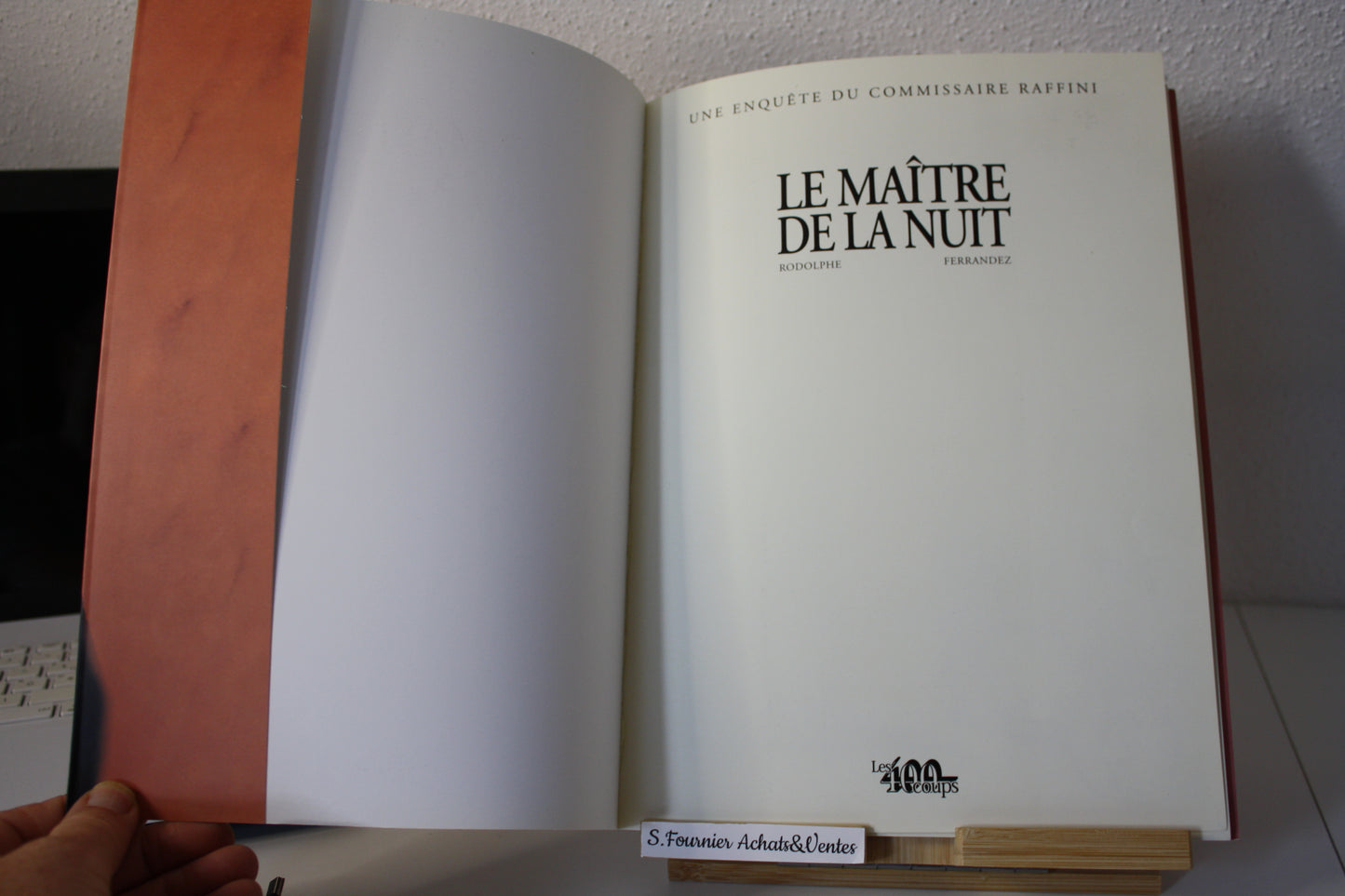 Le maitre de la nuit – Commissaire Raffini – Rodolphe et Ferrandez – 400 coups - Réédition - 2002