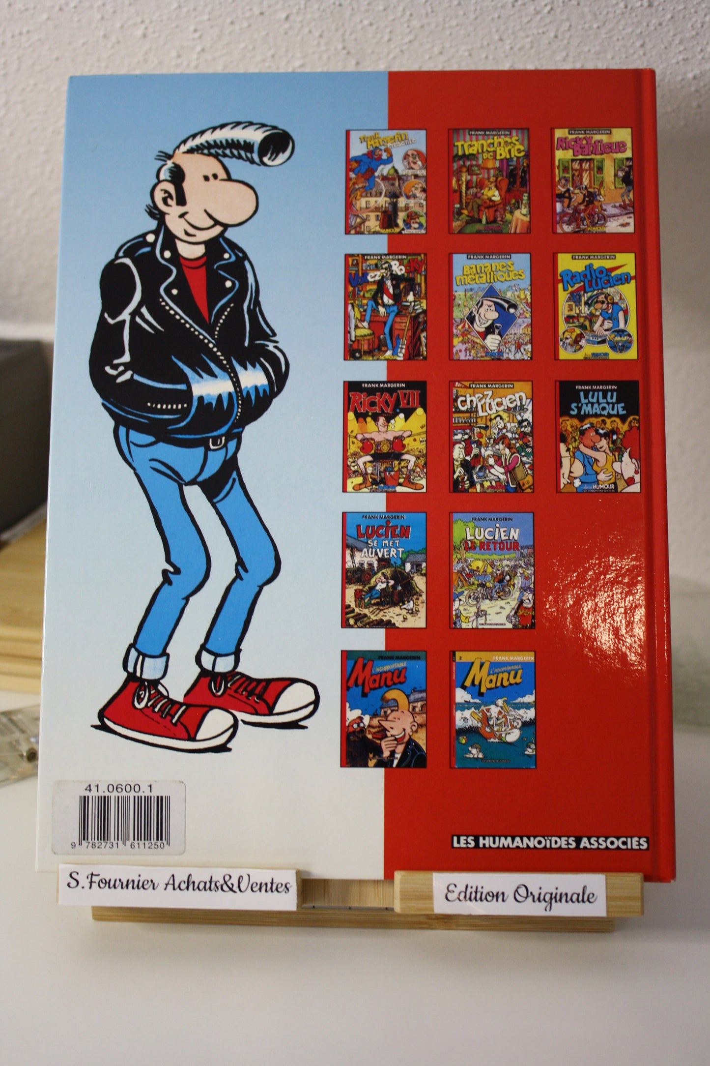 Le retour – Lucien - Franck Margerin – Les Humanoides associés - EO – 1993