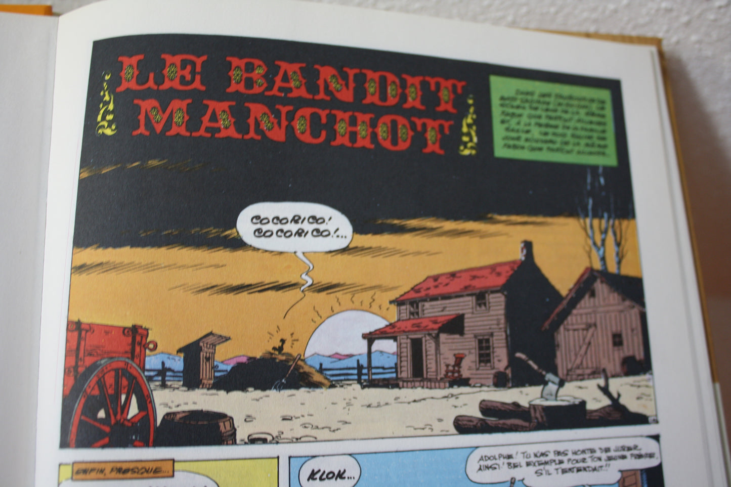 Le bandit manchot – Lucky Luke - Morris Groot - Dargaud - EO - 1981 - TBE