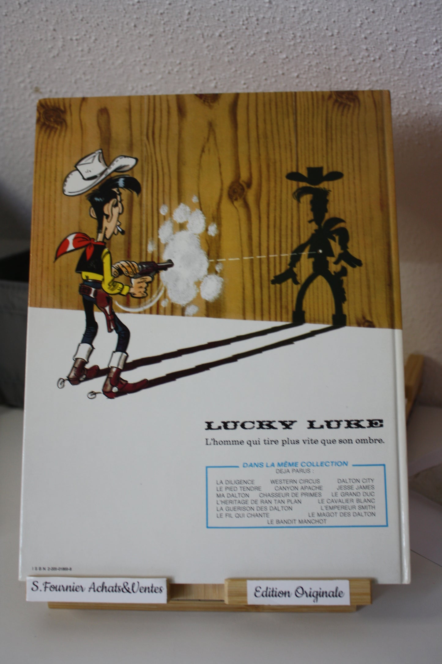 Le bandit manchot – Lucky Luke - Morris Groot - Dargaud - EO - 1981 - TBE